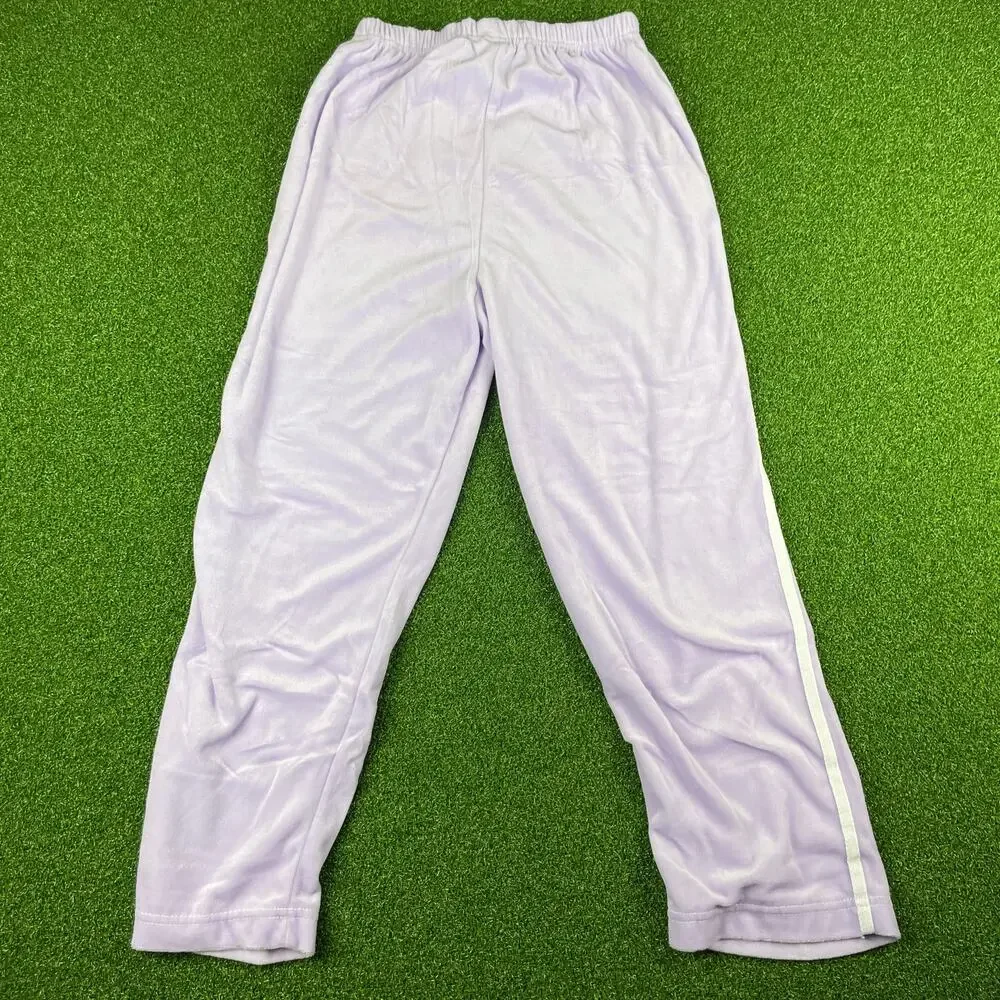 Chuckie Goodnight Girls Lavender Velour Pull On Lounge Pajama Pants Sz 10